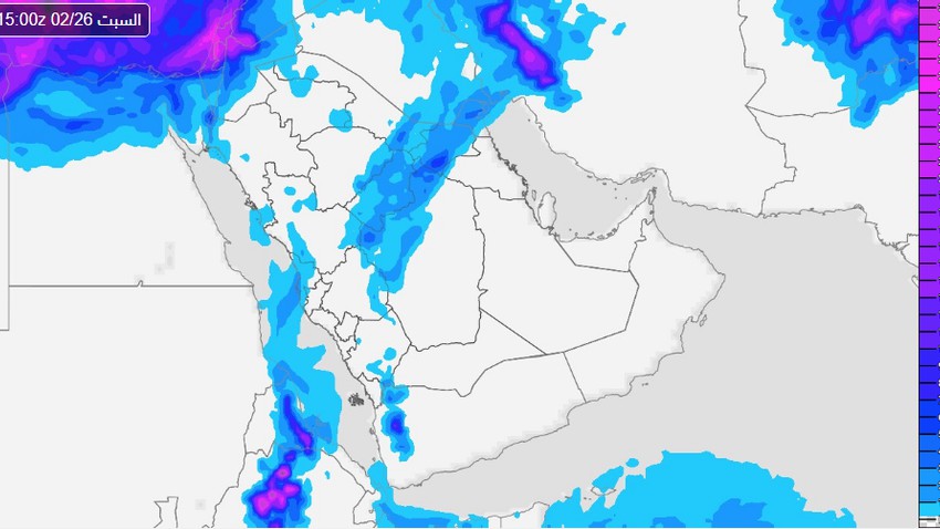 السعودية | فرص الأمطار تعود مجدداً اعتباراً من الخميس وستشمل هذه المناطق