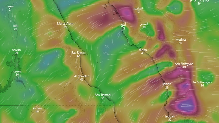Saudi Arabia | Warning of raised dust and possible dust in Jeddah and many areas on Sunday