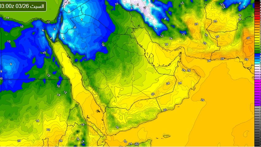 الرياض | بعد أيام من ارتفاعها لأواسط الثلاثينيات مئوية ..انخفاض كبير منتظر على الحرارة اعتباراً من الجمعة