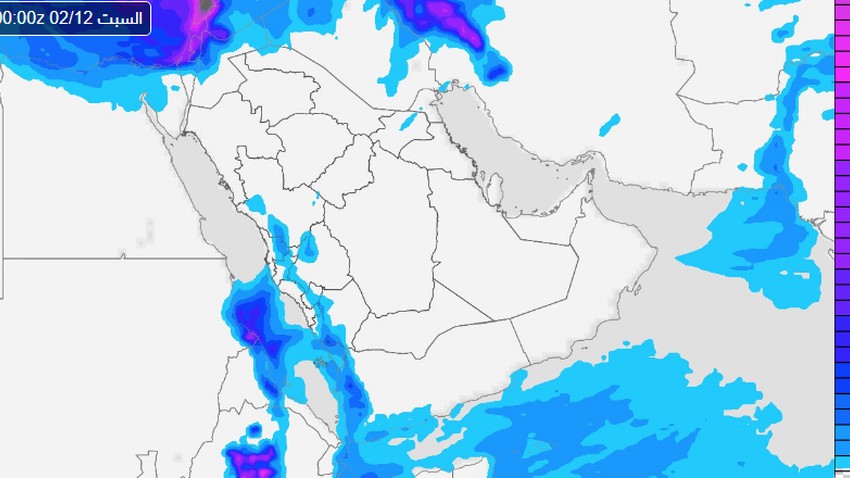 السعودية | المناطق التي قد تشهد تقلبات جوية وفرص للأمطار خلال الأيام القادمة