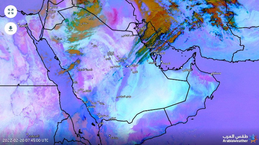 عاجل | موجة غبار تتشكل في العراق ومراقبة تأثيرها المحتمل على الكويت والسعودية الساعات القادمة