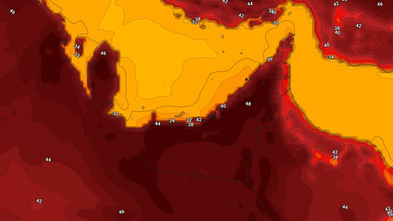 تجاوزت نصف درجة الغليان.. الإمارات تسجل أعلى حرارة في تاريخها خلال شهر مايو | عرب تايم تجاوزت نصف درجة الغليان.. الإمارات تسجل أعلى حرارة في تاريخها خلال شهر مايو | عرب تايم
