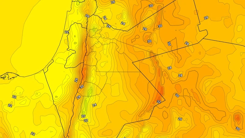 حالة الطقس المتوقعة وقت مباراة الأردن والعراق | عرب تايم حالة الطقس المتوقعة وقت مباراة الأردن والعراق | عرب تايم