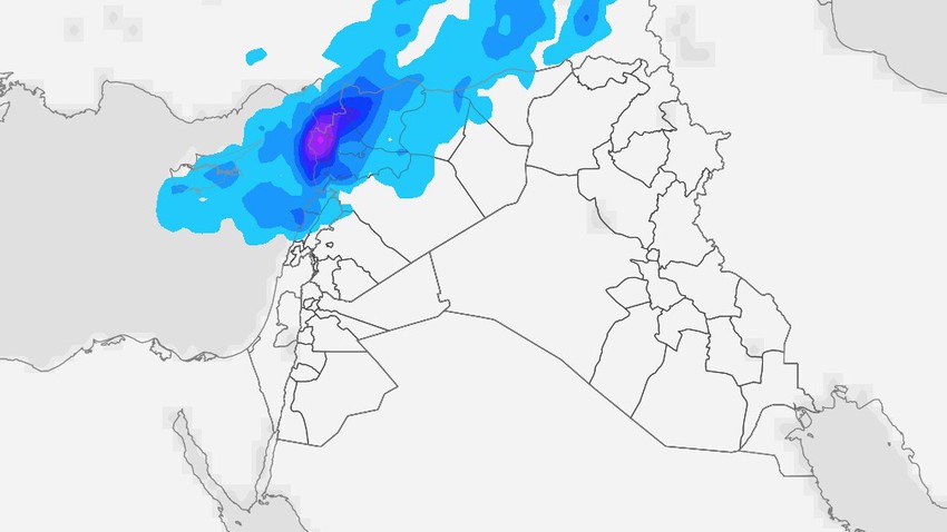 سوريا ولبنان | أمطار صيفية استثنائية لمثل هذا الوقت من العام وتنبيه من السيول 