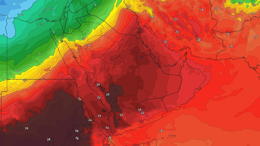 الكويت | مُنخفض جوي خماسيني جديد الخميس ودرجات الحرارة تتجاوز ال30 درجة مئوية 