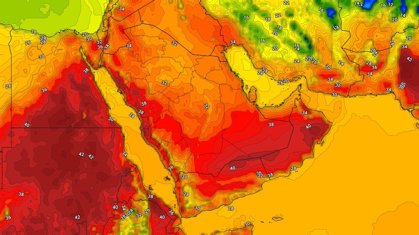 الكويت | ارتفاع قليل على درجات الحرارة الإثنين مع هبوب الرياح الشمالية الغربية   