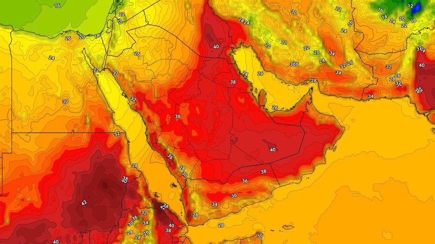 الكويت | انخفاض على درجات الحرارة في المناطق الساحلية الأربعاء مع نشاط الرياح الجنوبية الشرقية    