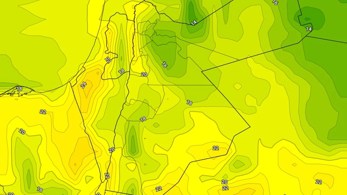 Weather In Gaza Temperatures in Gaza reach 20s, ease burden on tent dwellers ...