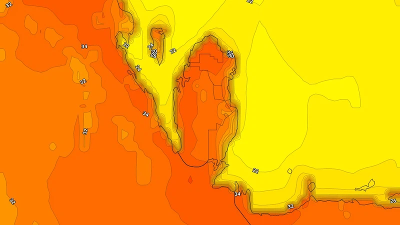 Qatar et Bahreïn | Temps stable et relativement chaud au cours des prochains jours Qatar et Bahreïn | Temps stable et relativement chaud au cours des prochains jours