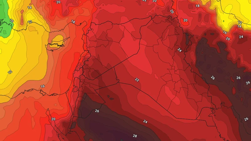 الأردن: أول امتداد لمنخفض البحر الأحمر في شهر أكتوبر غدًا | عرب تايم الأردن: أول امتداد لمنخفض البحر الأحمر في شهر أكتوبر غدًا | عرب تايم