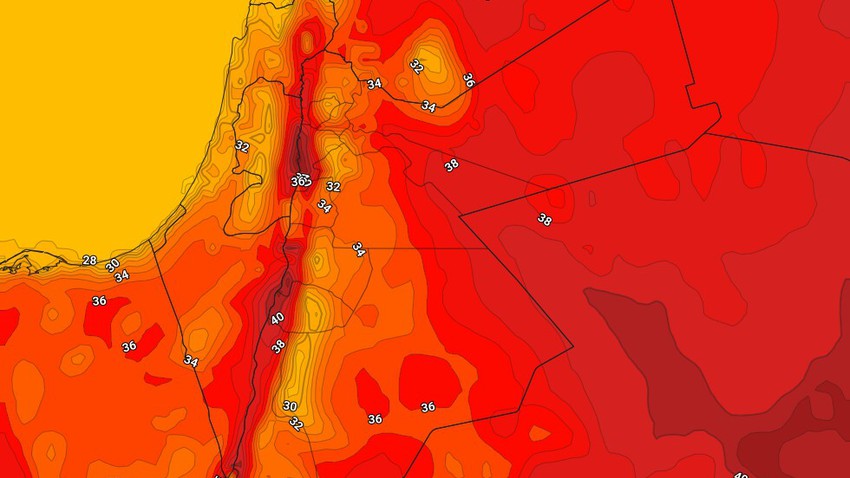 Jordanie | Une petite hausse des températures mercredi et une augmentation de la sensation de chaleur