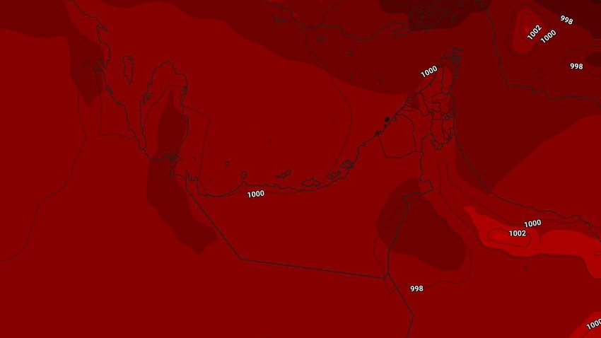 الإمارات | انخفاض على درجات الحرارة في المناطق الساحلية مع نهاية الأسبوع    