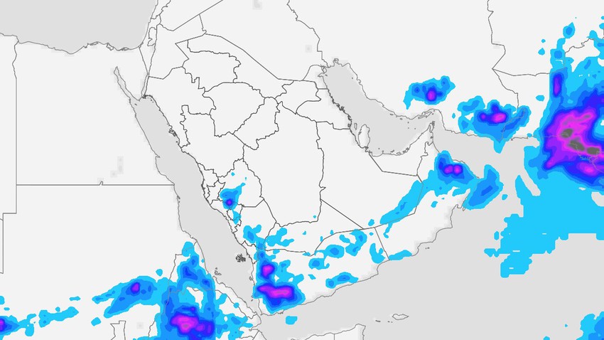 Météo de l&#39;Arabie : les prochains jours apporteront une augmentation de la fréquence des troubles météorologiques au Yémen et de sérieux avertissements sur les dangers des torrents torrentiels