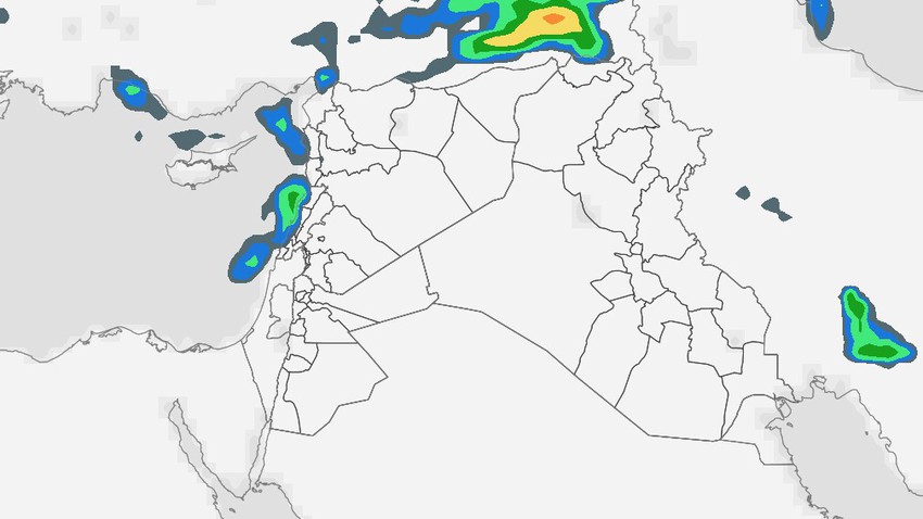 Iraq - Weekend | A slight rise in temperatures and a chance of rain showers in the far north of the country