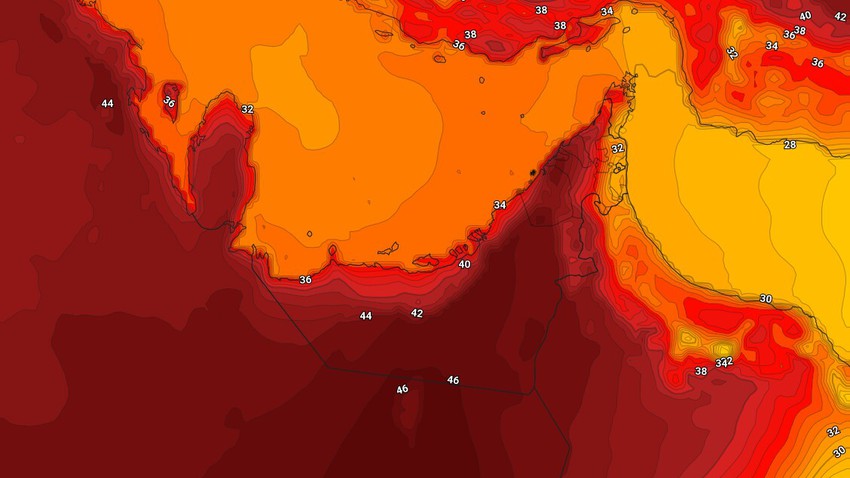 الإمارات | استمرار نشاط السُحب الرعدية على بعض المناطق الداخلية الأربعاء
