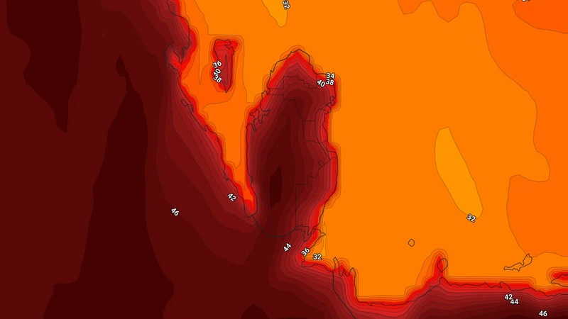دولة عربية تسجل حرارة تلامس الـ50 مئوية لأول مرة في شهر تموز | عرب تايم دولة عربية تسجل حرارة تلامس الـ50 مئوية لأول مرة في شهر تموز | عرب تايم