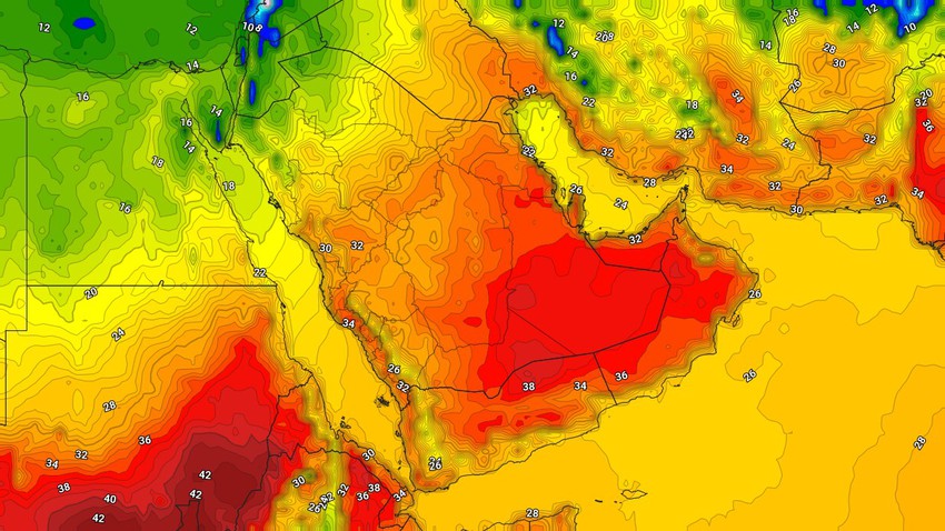 الكويت | ازدياد دفء الأجواء الثلاثاء مع هبوب الرياح الجنوبية الشرقية 