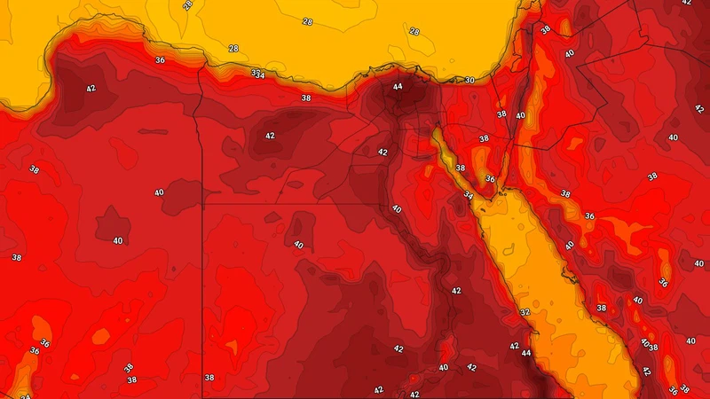 مصر: موجة الحر المرهقة مستمرة ودرجات الحرارة تقترب من منتصف ال40 مئوية شمال الوجه البحري | عرب تايم مصر: موجة الحر المرهقة مستمرة ودرجات الحرارة تقترب من منتصف ال40 مئوية شمال الوجه البحري | عرب تايم
