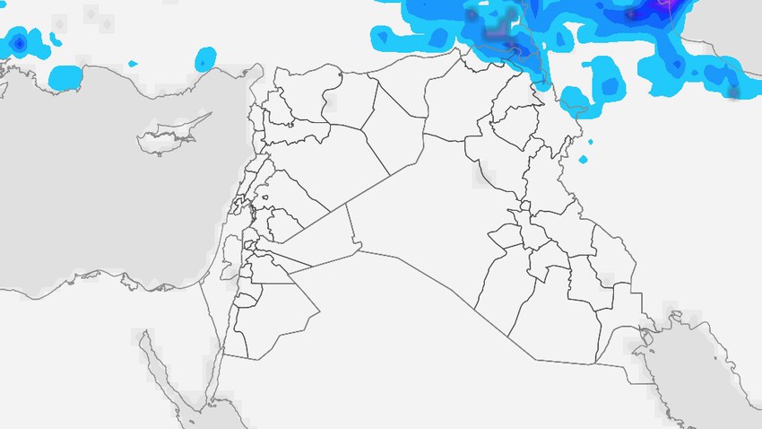 بينما تسيطر أجواء حارة على العراق الثلاثاء فرص الزخات الثلجية مُستمرة فوق بعض القمم الشاهقة   