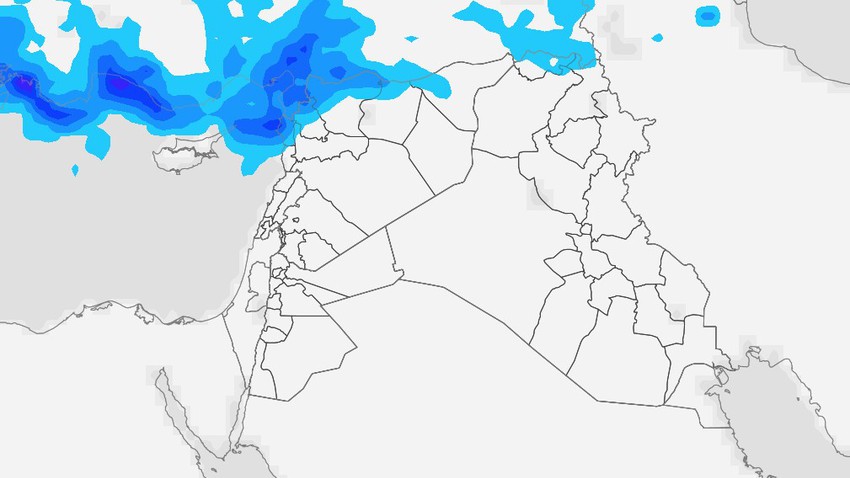 العراق | المزيد من الارتفاع على درجات الحرارة الثلاثاء وزخات امطار اقصى المناطق الشمالية في الأجزاء الحدودية