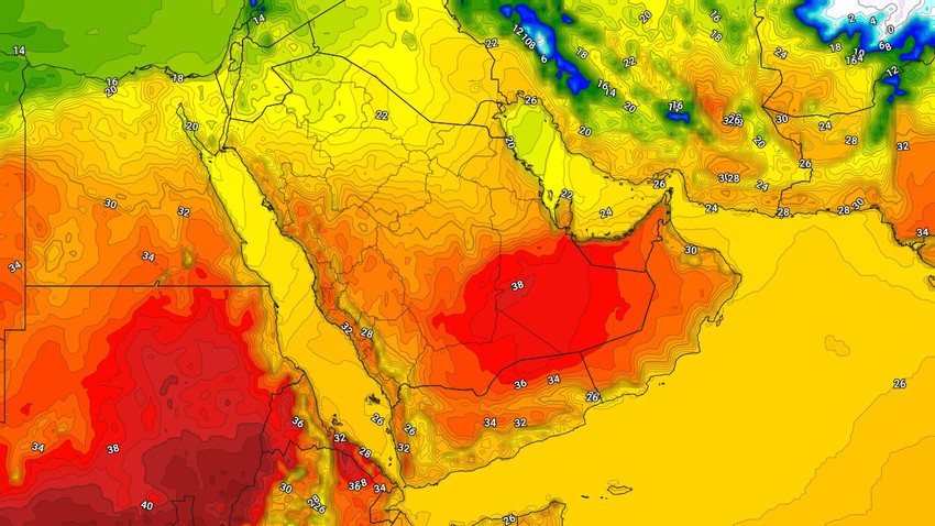 الكويت | ابتعاد المُنخفض الخماسيني الثلاثاء مع انخفاض على درجات الحرارة