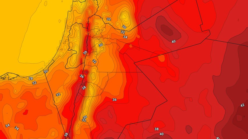 الأردن | درجات الحرارة حول إلى اقل من مُعدلاتها الخميس وطقس لطيف ورطب ليلاً 