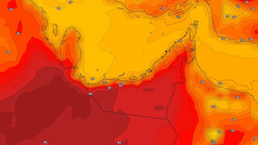 Emirates | Hot weather on Monday and the chance of thunderstorm showers in some areas