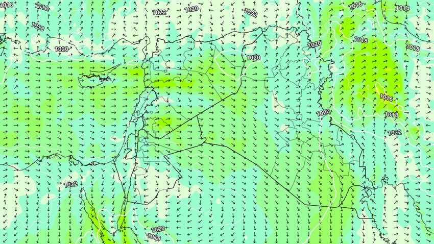 Kuwait | Northwest wind activity in the west of the country Thursday