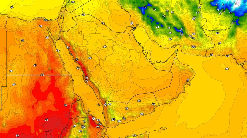 Yemen | A drop in temperatures on Monday and the weather becomes cold in these areas