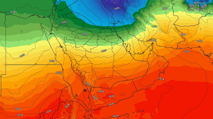 Kuwait | Very cold winds swept across the country again Thursday