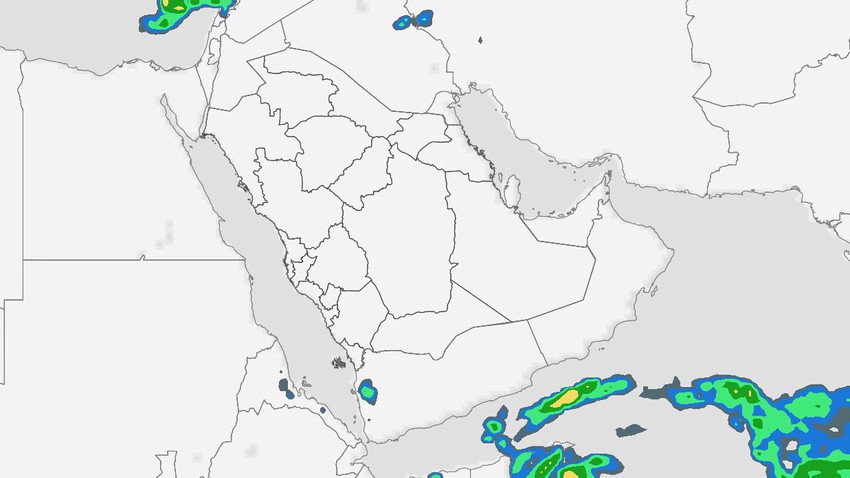 Yemen | A chance of rain showers in some areas Thursday