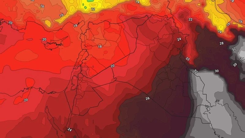 الأردن: درجات الحرارة تنخفض في هذا الموعد وليالي لطيفة ورطبة بانتظار المملكة | عرب تايم الأردن: درجات الحرارة تنخفض في هذا الموعد وليالي لطيفة ورطبة بانتظار المملكة | عرب تايم
