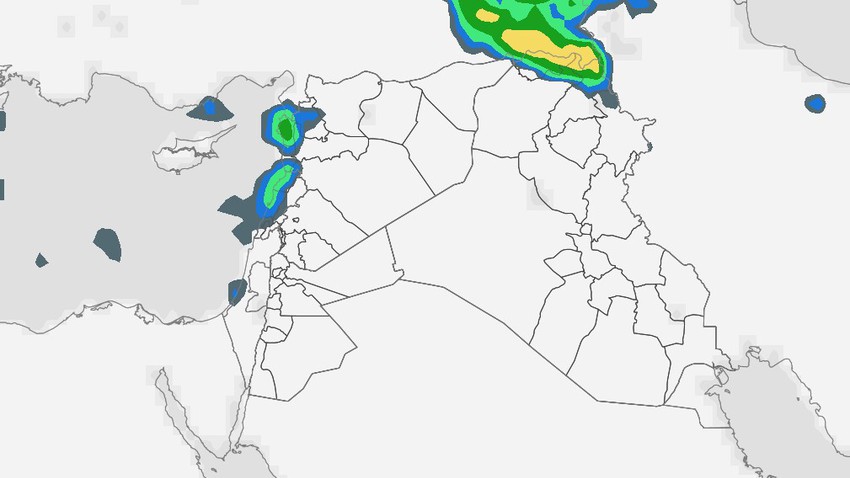 Iraq | Chances of rain and snow will continue in the northern and eastern regions on Thursday