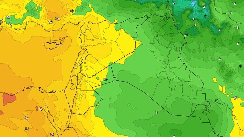 Monday | The kingdom began to be affected by an unusual warm air mass for such a time Monday | The kingdom began to be affected by an unusual warm air mass for such a time