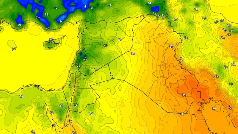 الأردن: انخفاض على درجات الحرارة مع بداية الصيف واستمرار الحاجة للمعاطف ليلاً | عرب تايم الأردن: انخفاض على درجات الحرارة مع بداية الصيف واستمرار الحاجة للمعاطف ليلاً | عرب تايم