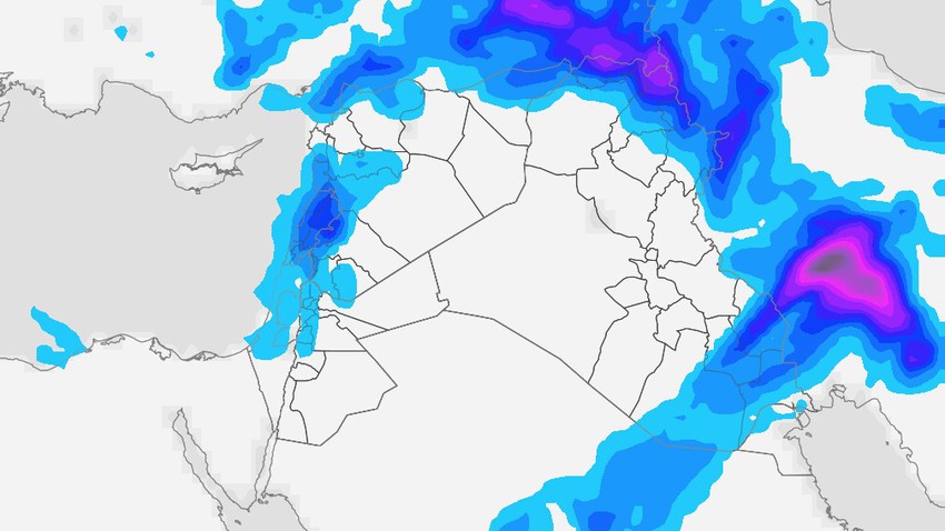 العراق | درجات حرارة ثلاثينية في المناطق الوسطى والجنوبية الخميس مع فرصة لزخات رعدية من الأمطار على بعض المناطق 