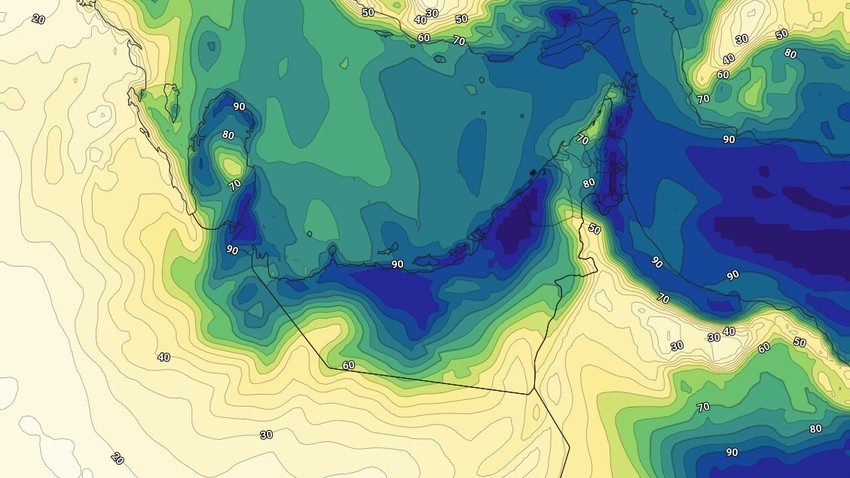 الإمارات | فرص يومية لتشكل الضباب على بعض المناطق الداخلية خلال الليالي القادمة