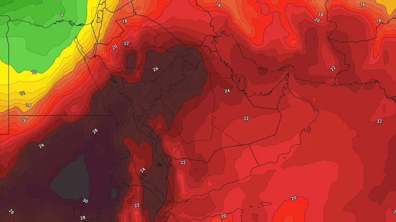السعودية: تعرف على حالة الطقس ودرجات الحرارة المتوقعة خلال بقية الأسبوع | عرب تايم السعودية: تعرف على حالة الطقس ودرجات الحرارة المتوقعة خلال بقية الأسبوع | عرب تايم