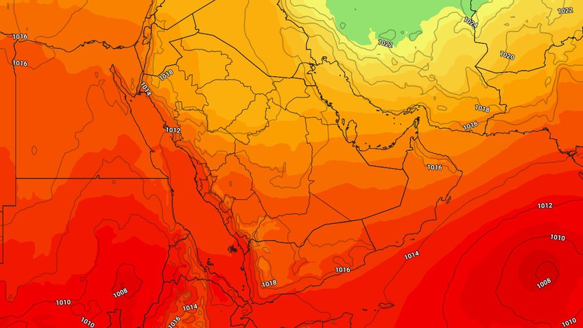 Golfe Persique | Augmentation du froid la nuit et averses de pluie dans certaines régions dans les prochains jours