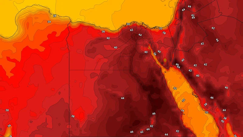 مصر: درجات الحرارة قد تصل إلى منتصف الأربعين مئوية في القاهرة خلال الأيام القادمة | عرب تايم مصر: درجات الحرارة قد تصل إلى منتصف الأربعين مئوية في القاهرة خلال الأيام القادمة | عرب تايم