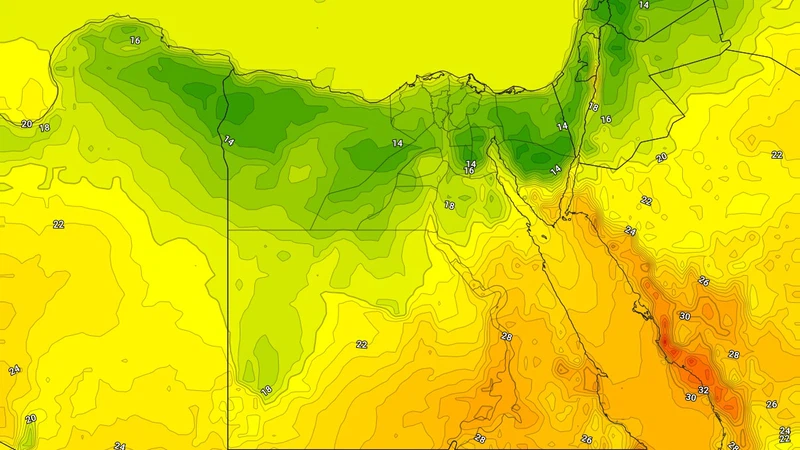 مصر: انحسار الموجة الحارة عن الأجواء وانخفاض إضافي على درجات الحرارة وليالي منعشة مقبلة على البلاد | عرب تايم مصر: انحسار الموجة الحارة عن الأجواء وانخفاض إضافي على درجات الحرارة وليالي منعشة مقبلة على البلاد | عرب تايم