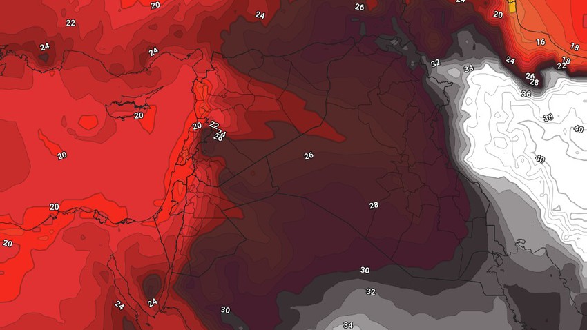 Jordan - Weekend | Normal summer weather, coinciding with the beginning of July