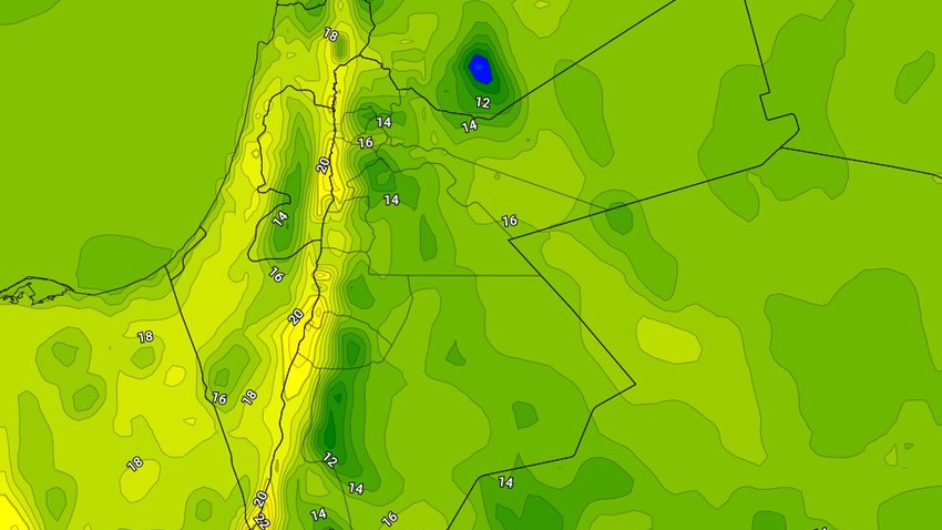 الأردن | ارتفاع قليل على درجات الحرارة السبت وعودة للطقس المُشمس في عموم مناطق المملكة 