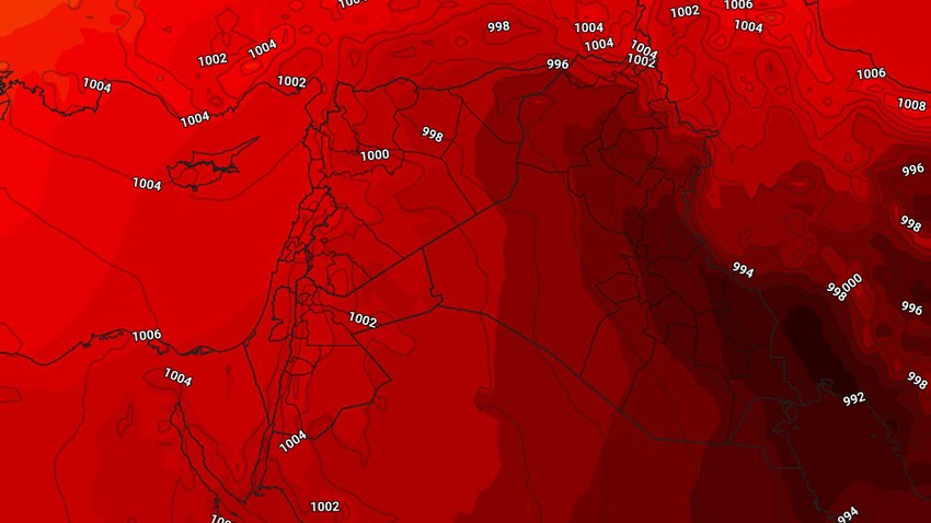 Irak - Week-end | Une hausse des températures le premier jour de l&#39;Aïd et une augmentation des niveaux de poussière dans l&#39;atmosphère