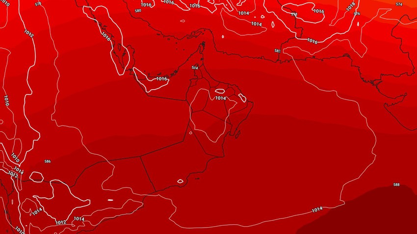 الإمارات - المركز الوطني | استمرار التباين على درجات الحرارة وفرصة لتشكل الضباب على المناطق الساحلية والداخلية
