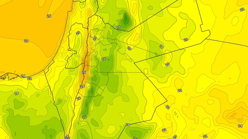 الأردن: ليلة لطيفة تميل للبرودة في ساعات الليل المتأخرة رغم كونها في عمق الصيف | عرب تايم الأردن: ليلة لطيفة تميل للبرودة في ساعات الليل المتأخرة رغم كونها في عمق الصيف | عرب تايم