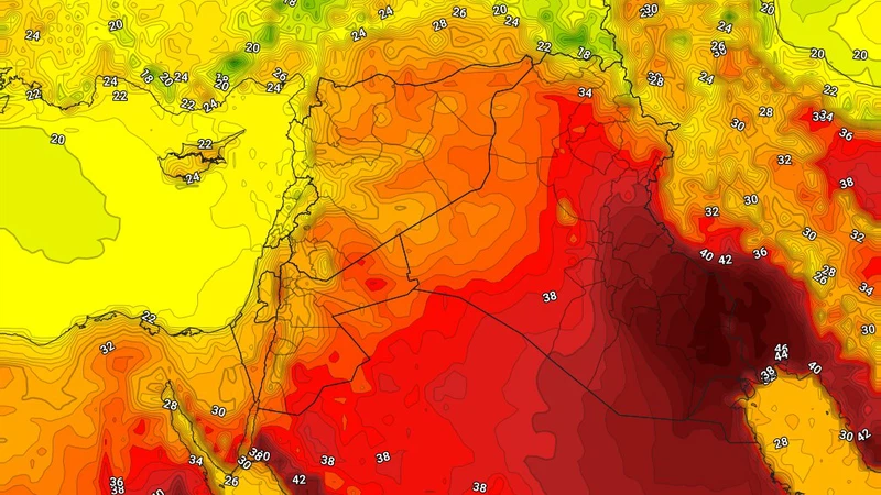 العراق: درجات الحرارة تقترب من الـ50 مئوية في هذه المناطق تزامنًا مع اشتداد رياح البوارح | عرب تايم العراق: درجات الحرارة تقترب من الـ50 مئوية في هذه المناطق تزامنًا مع اشتداد رياح البوارح | عرب تايم