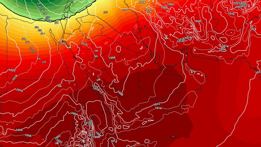 الإمارات | درجات حرارة اقرب للصيفية الأيام القادمة وقد تلامس ال40 مئوية في بعض المناطق 