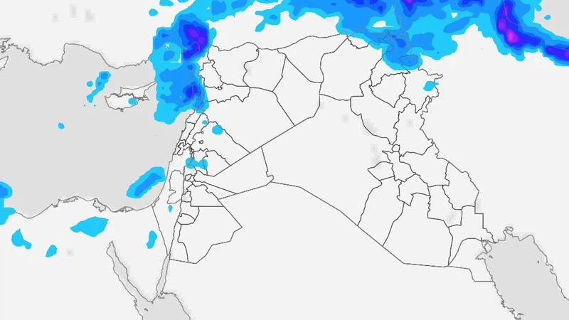 سوريا ولبنان: امتداد منخفض جوي في طبقات الجو العليا و زخات من الأمطار على هذه المناطق | عرب تايم سوريا ولبنان: امتداد منخفض جوي في طبقات الجو العليا و زخات من الأمطار على هذه المناطق | عرب تايم