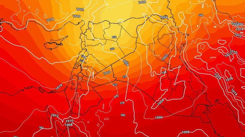 الأردن | انخفاض تدريجي وواضح على درجات الحرارة نهاية الأسبوع وعودة مُنتظرة للأجواء الباردة ليلاً 